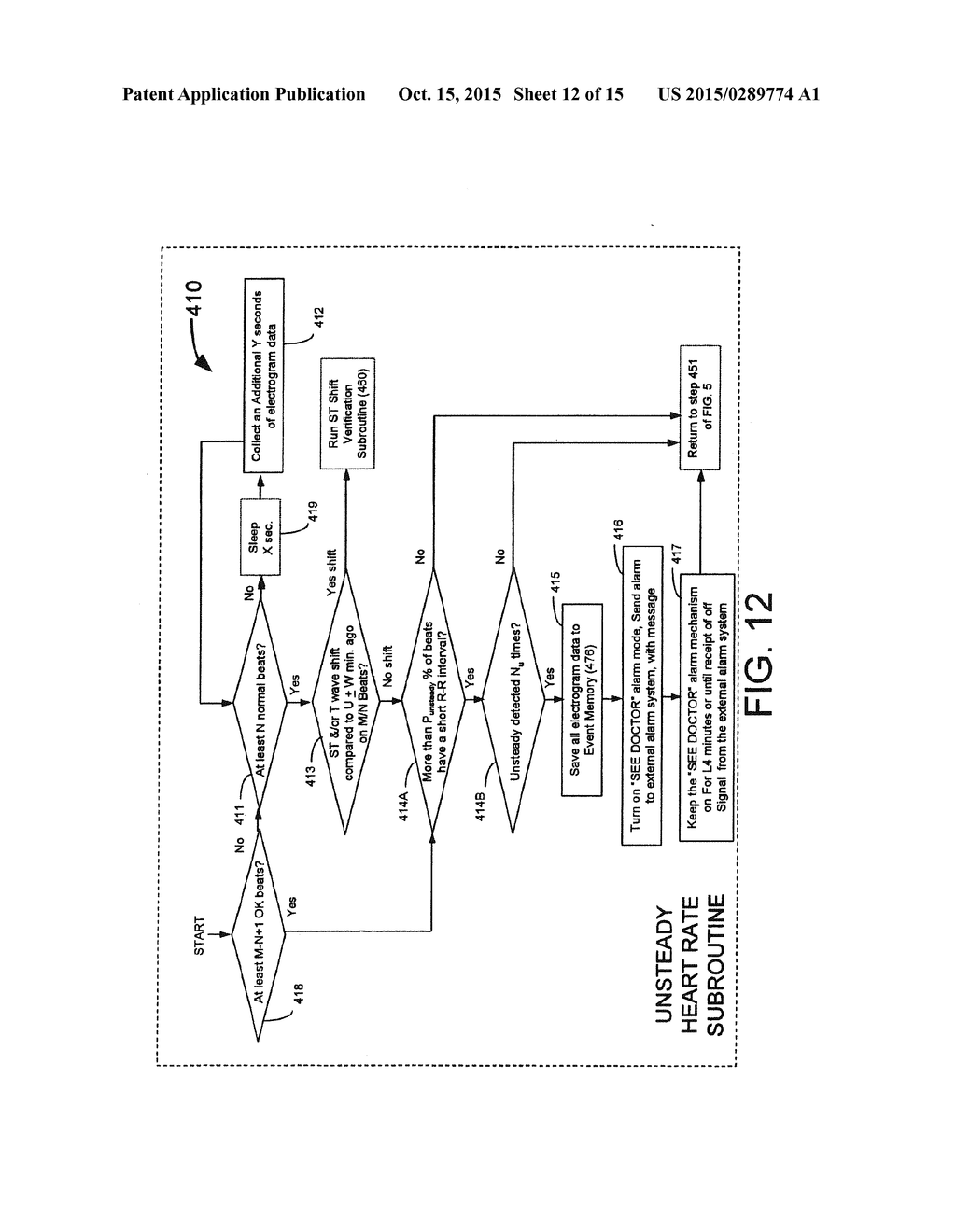 SYSTEM FOR DETECTING CARDIAC ISCHEMIA AND IRREGULAR HEART RHYTHMS - diagram, schematic, and image 13