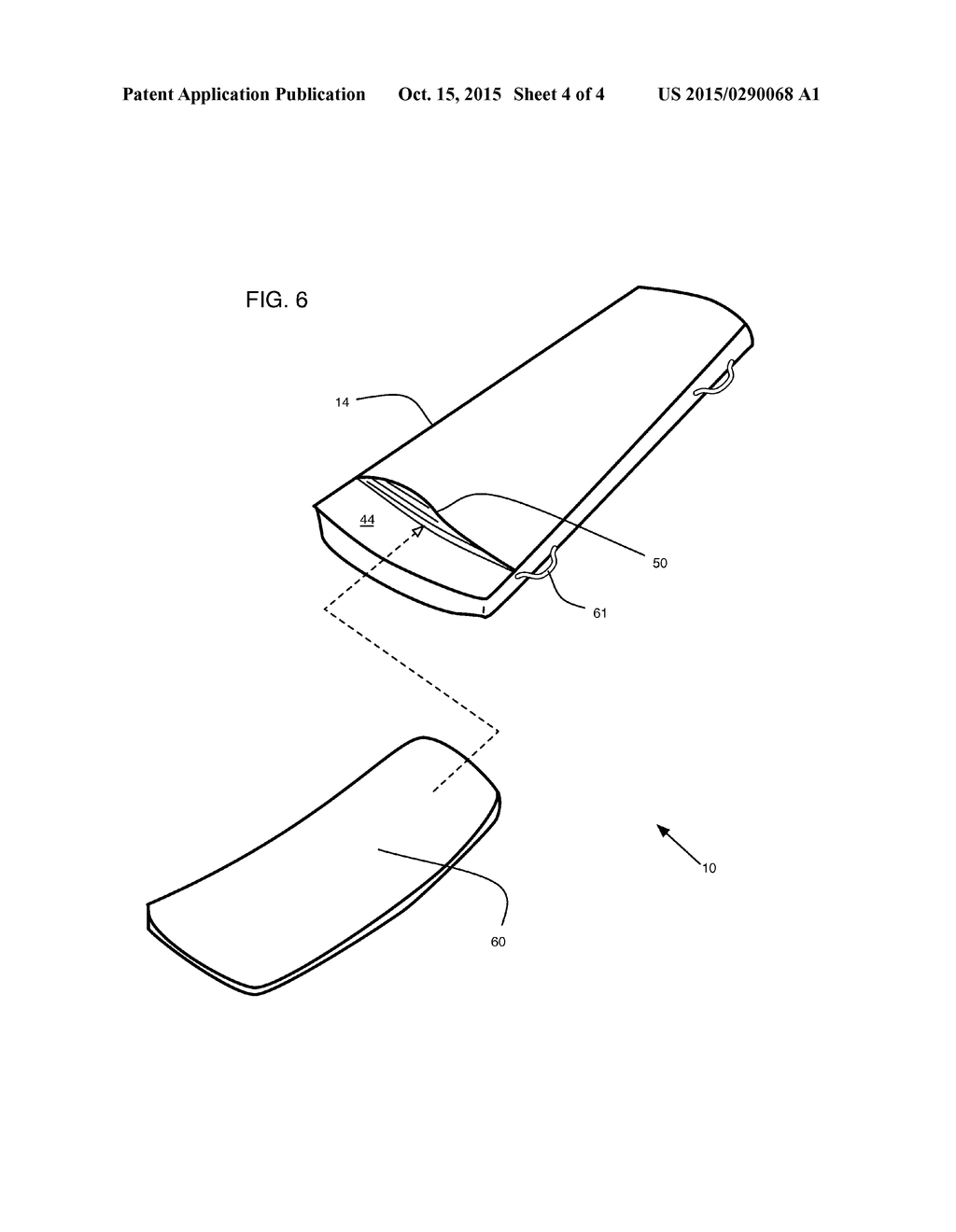 First Call Pouch and Mortuary Cot Pouch Device - diagram, schematic, and image 05