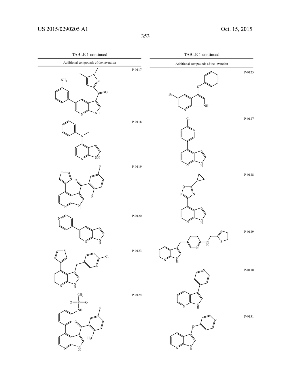 COMPOUNDS AND METHODS FOR KINASE MODULATION, AND INDICATIONS THEREFOR - diagram, schematic, and image 353