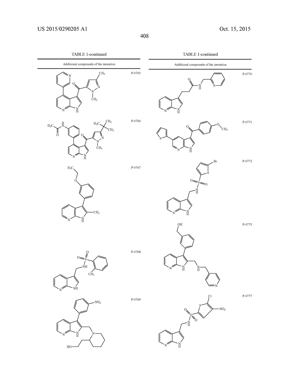 COMPOUNDS AND METHODS FOR KINASE MODULATION, AND INDICATIONS THEREFOR - diagram, schematic, and image 408