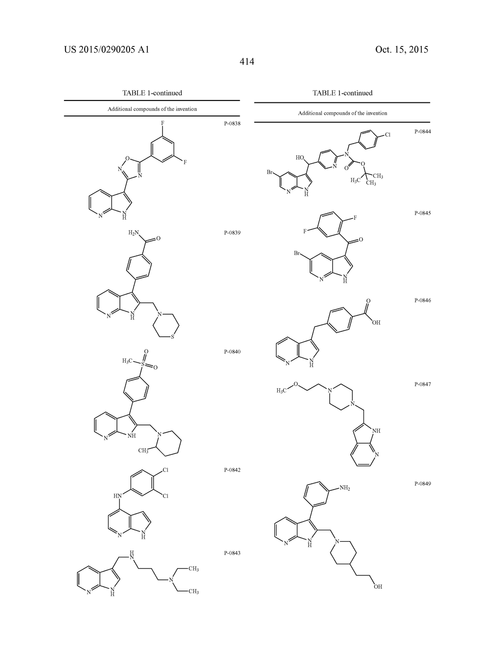 COMPOUNDS AND METHODS FOR KINASE MODULATION, AND INDICATIONS THEREFOR - diagram, schematic, and image 414