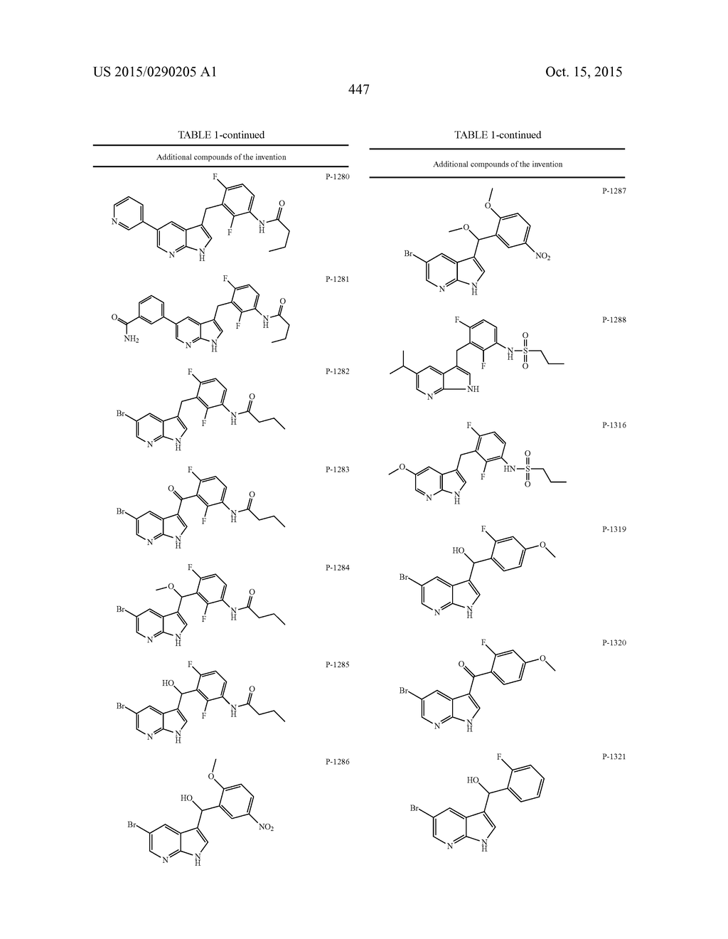 COMPOUNDS AND METHODS FOR KINASE MODULATION, AND INDICATIONS THEREFOR - diagram, schematic, and image 447