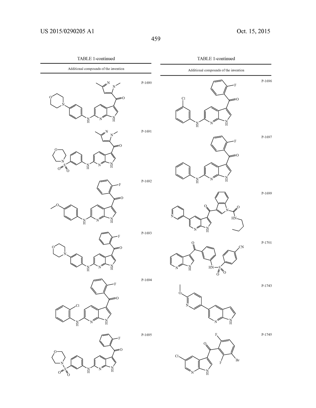 COMPOUNDS AND METHODS FOR KINASE MODULATION, AND INDICATIONS THEREFOR - diagram, schematic, and image 459