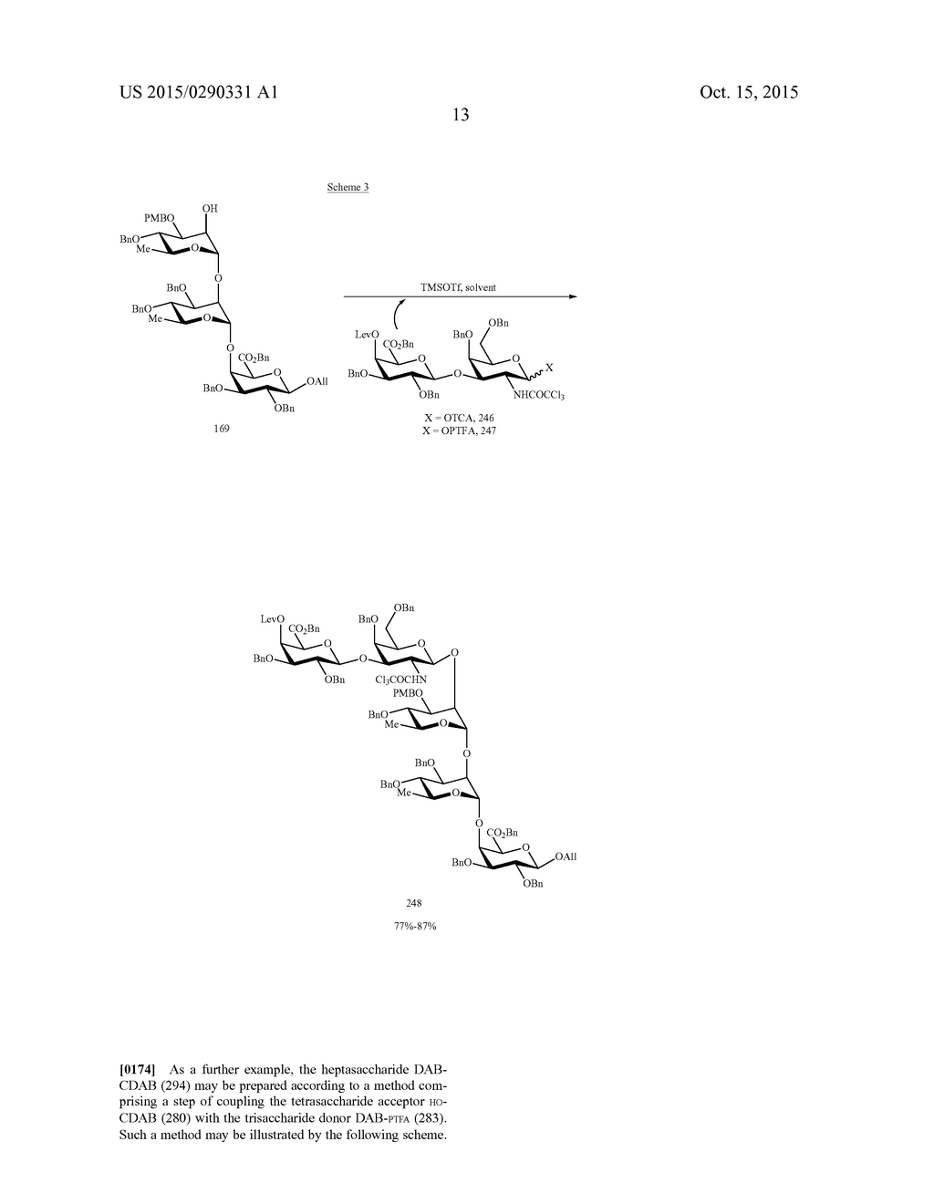 GLYCOCONJUGATES AND THEIR USE AS POTENTIAL VACCINES AGAINST INFECTION BY     SHIGELLA FLEXNERI - diagram, schematic, and image 14