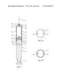 DISPOSABLE SYRINGE WITH RETRACTABLE NEEDLE diagram and image