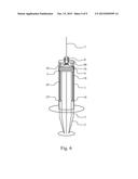 DISPOSABLE SYRINGE WITH RETRACTABLE NEEDLE diagram and image