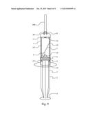 DISPOSABLE SYRINGE WITH RETRACTABLE NEEDLE diagram and image