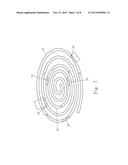 RACQUET STRING STRUCTURE WITH CUTTING MARKS diagram and image