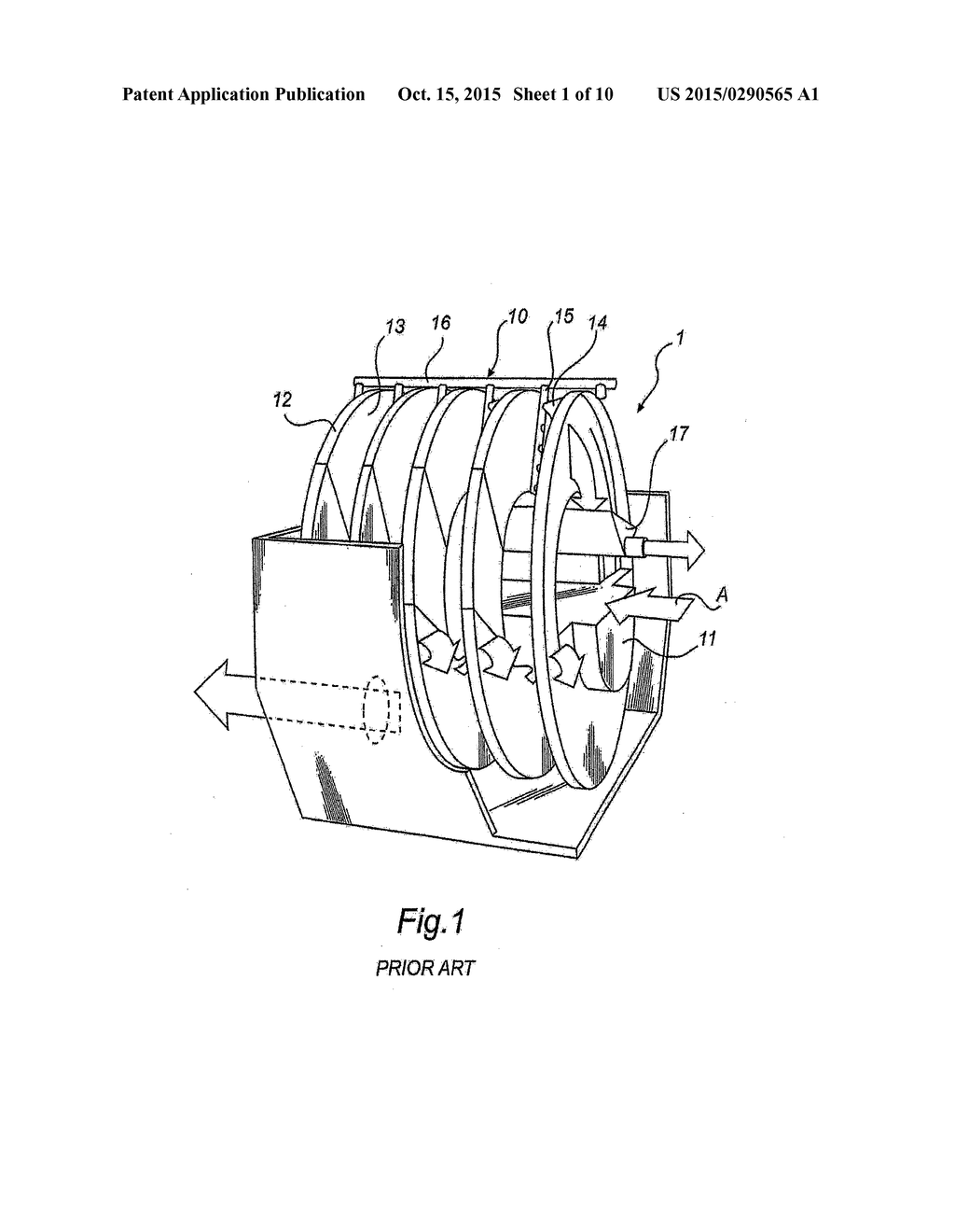 ROTARY DISC FILTER DEVICE - diagram, schematic, and image 02