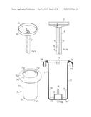 PLANNED OBSOLESCENCE CARTRIDGE, FOR PRODUCING AND DISPENSING AN AEROSOL,     AND SPRAYING APPARATUS COMPRISING SAME diagram and image