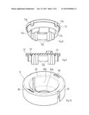 PLANNED OBSOLESCENCE CARTRIDGE, FOR PRODUCING AND DISPENSING AN AEROSOL,     AND SPRAYING APPARATUS COMPRISING SAME diagram and image