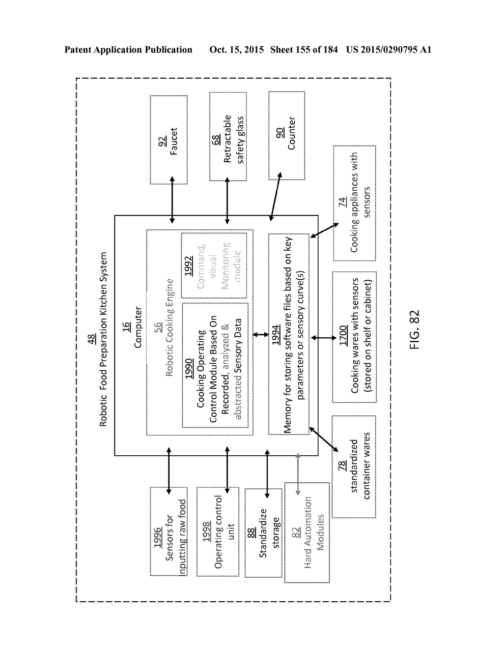 METHODS AND SYSTEMS FOR FOOD PREPARATION IN A ROBOTIC COOKING KITCHEN - diagram, schematic, and image 156