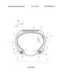 PNEUMATIC TIRE WITH AN INNER LINER BONDED BY A FIBRE ASSEMBLY diagram and image