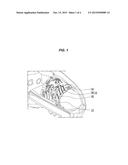 SHOCK ABSORBER HOUSING AND MOUNTING STRUCTURE THEREOF FOR VEHICLE diagram and image