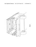 Cargo Area Conversion Assembly, System and Method diagram and image