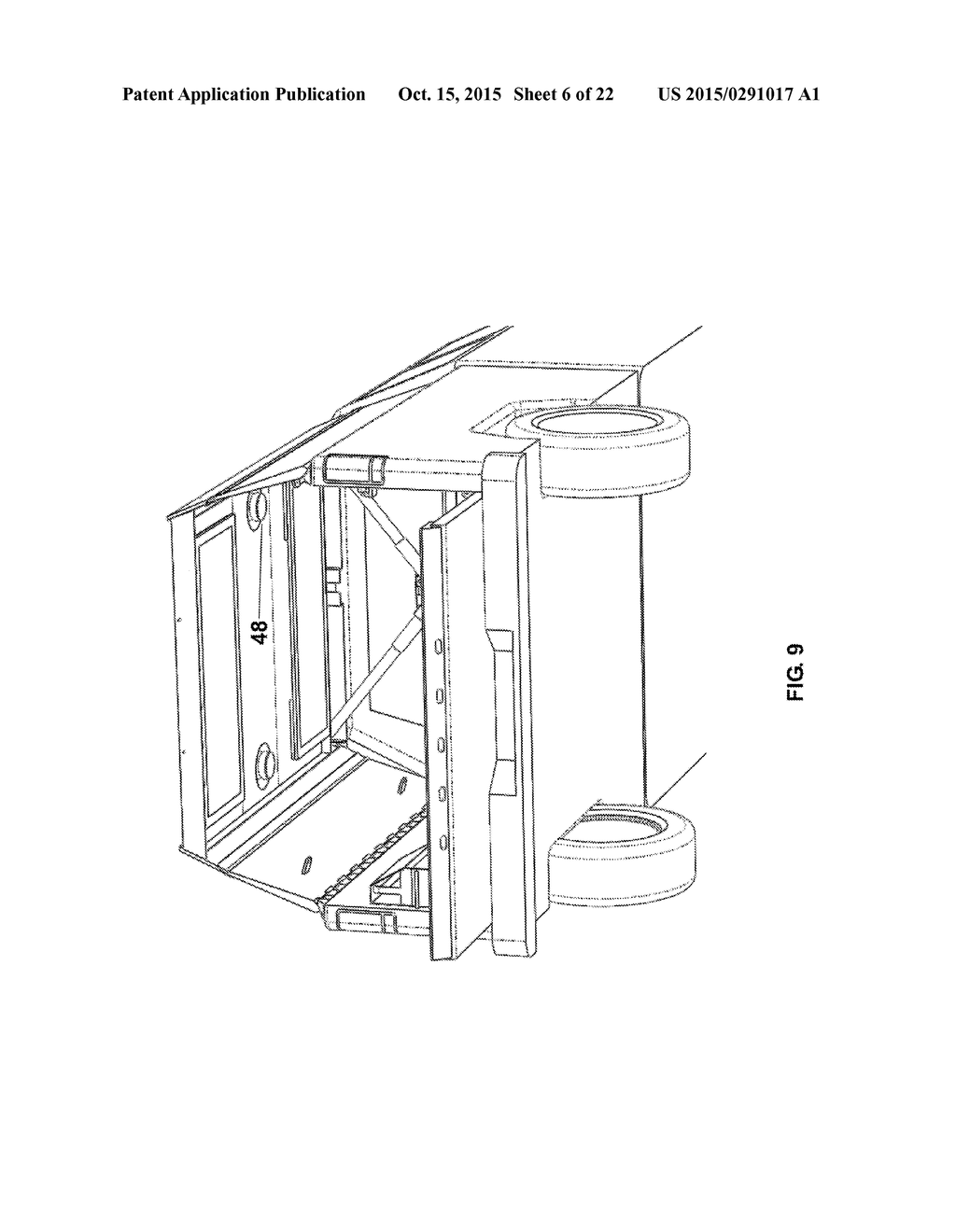 Cargo Area Conversion Assembly, System and Method - diagram, schematic, and image 07