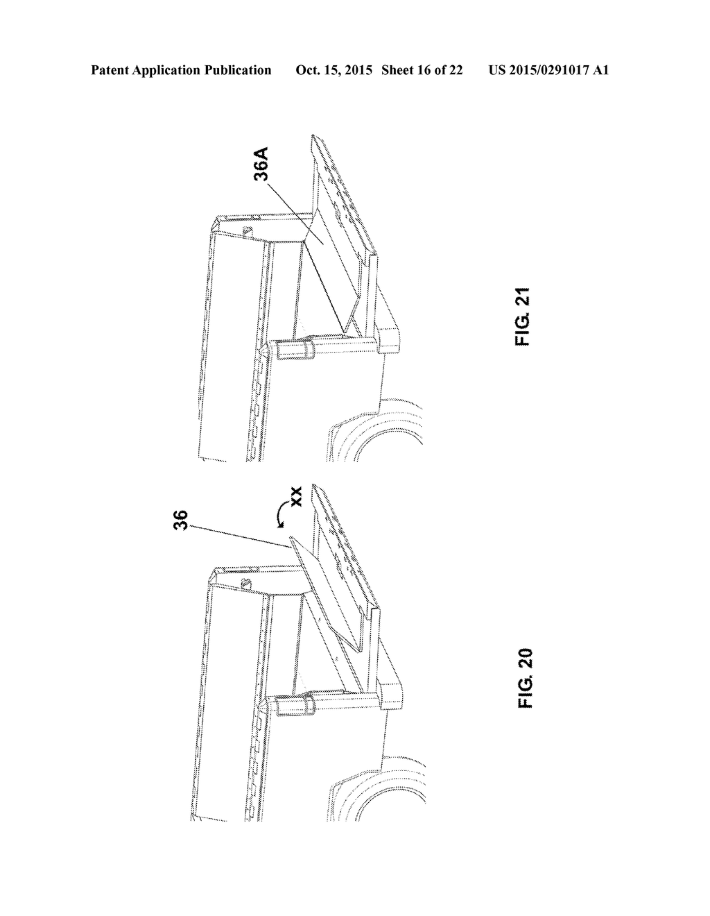 Cargo Area Conversion Assembly, System and Method - diagram, schematic, and image 17