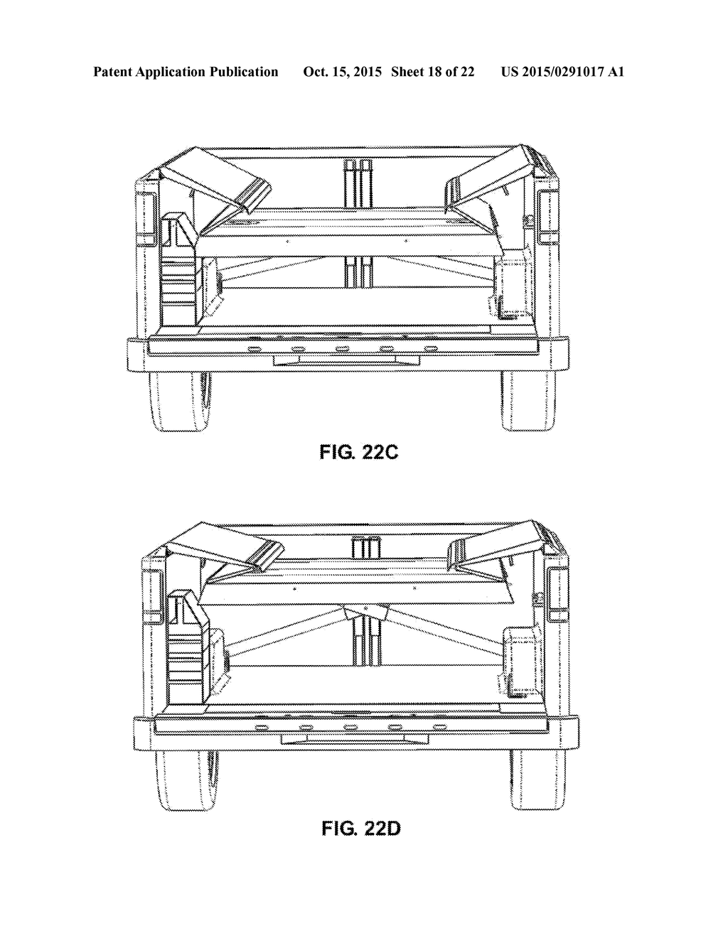 Cargo Area Conversion Assembly, System and Method - diagram, schematic, and image 19