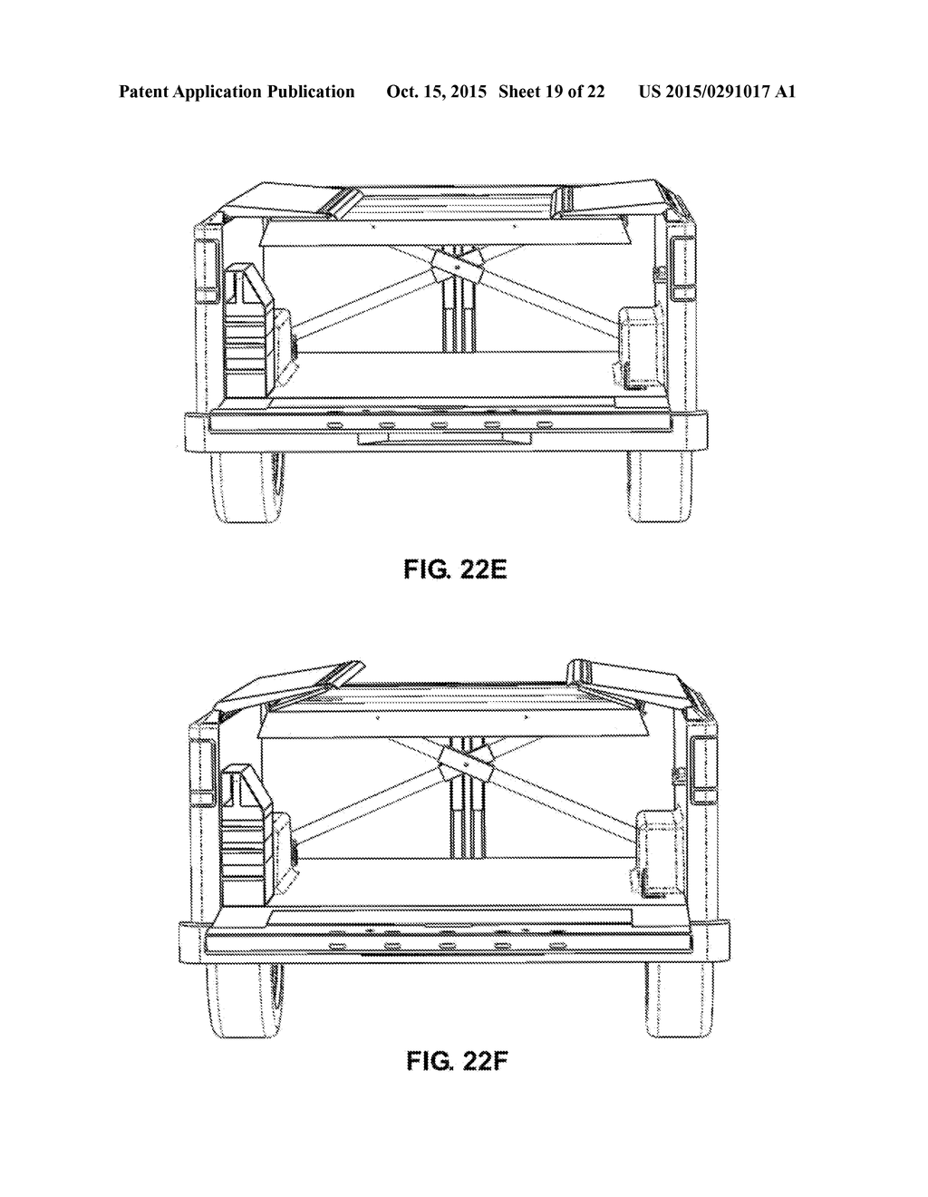 Cargo Area Conversion Assembly, System and Method - diagram, schematic, and image 20