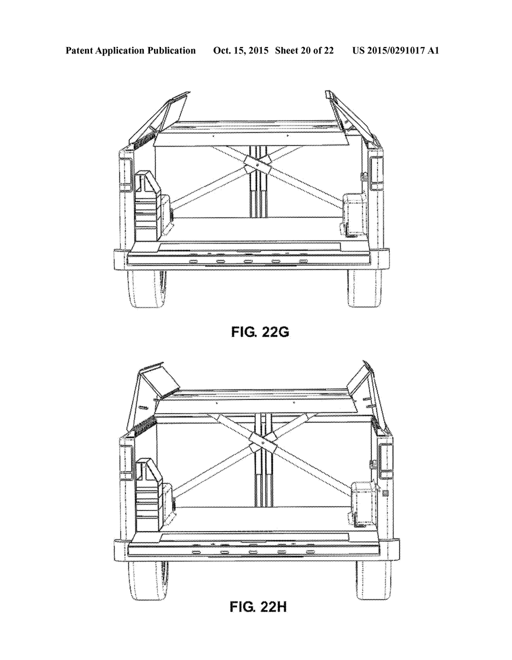 Cargo Area Conversion Assembly, System and Method - diagram, schematic, and image 21