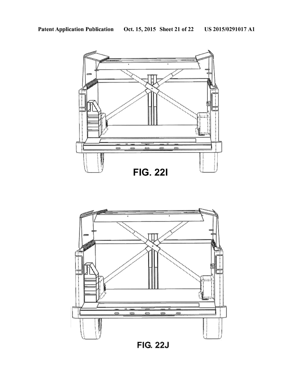 Cargo Area Conversion Assembly, System and Method - diagram, schematic, and image 22