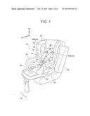 VEHICLE CHILD SAFETY SEAT diagram and image