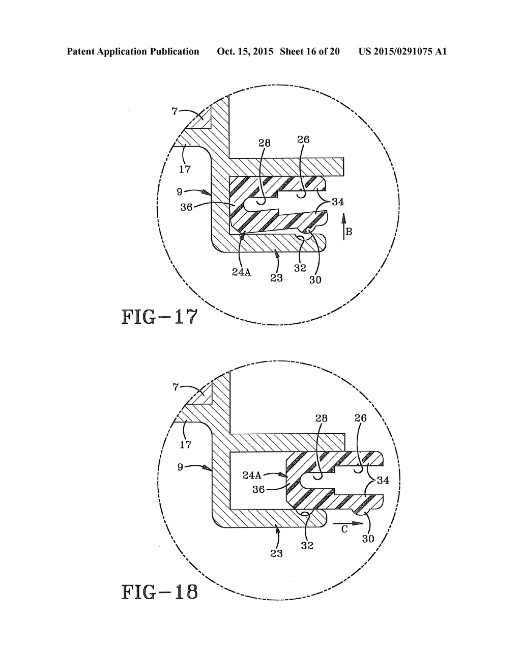 METHOD OF REMOVING A RETRACTABLE DOOR OF A CENTER DOOR ASSEMBLY ON A DUMP     TRAILER - diagram, schematic, and image 17