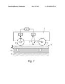 Method for detection of a flaw or flaws in a railway track, and a rail     vehicle to be used in such a method diagram and image