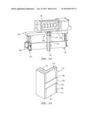 SYSTEM INCLUDING STRUCTURALLY INDEPENDENT ELEVATOR MACHINE GUIDERAIL     MOUNTS diagram and image