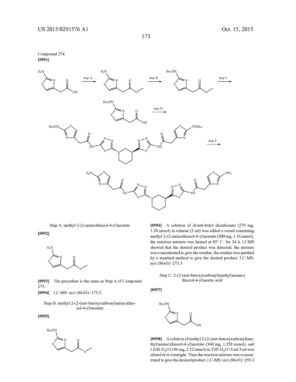 COMPOUNDS AND THEIR METHODS OF USE - diagram, schematic, and image 174