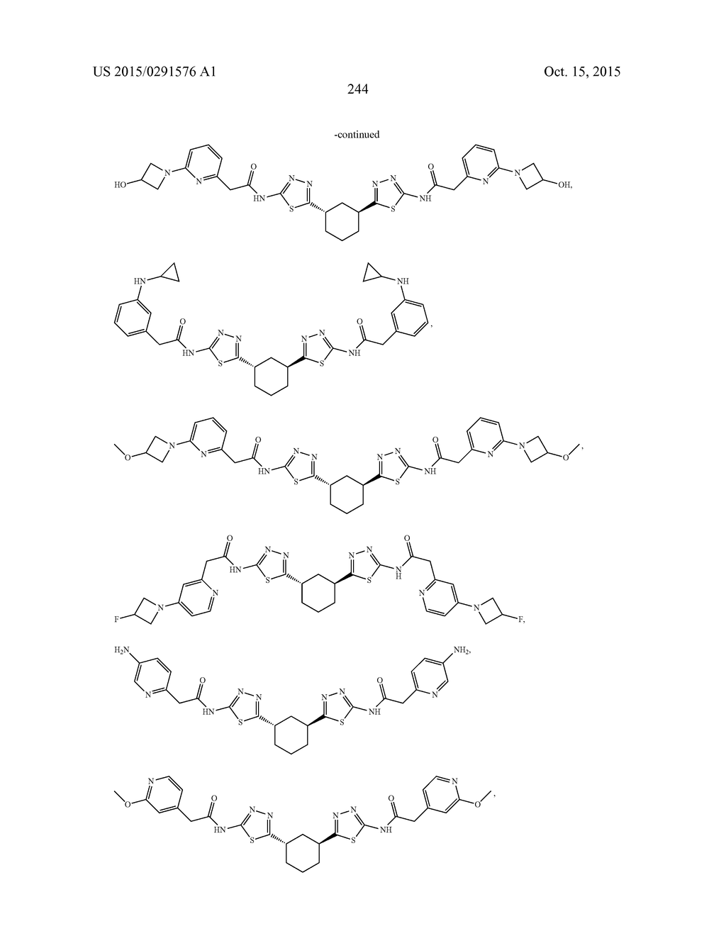 COMPOUNDS AND THEIR METHODS OF USE - diagram, schematic, and image 245