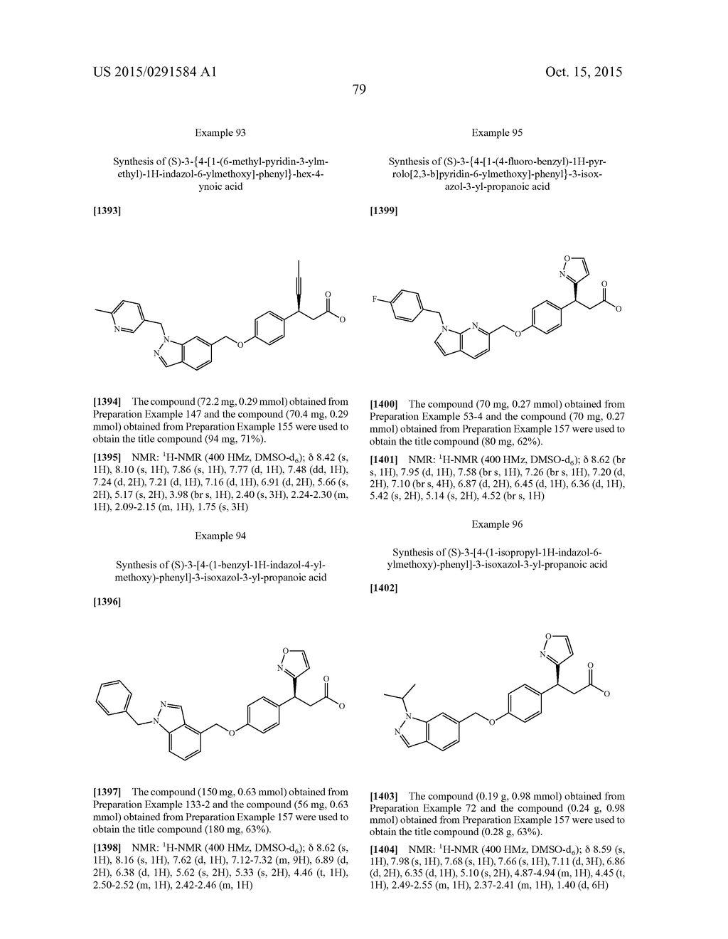 GPR40 RECEPTOR AGONIST, METHODS OF PREPARING THE SAME, AND PHARMACEUTICAL     COMPOSITIONS CONTAINING THE SAME AS AN ACTIVE AGENT - diagram, schematic, and image 80