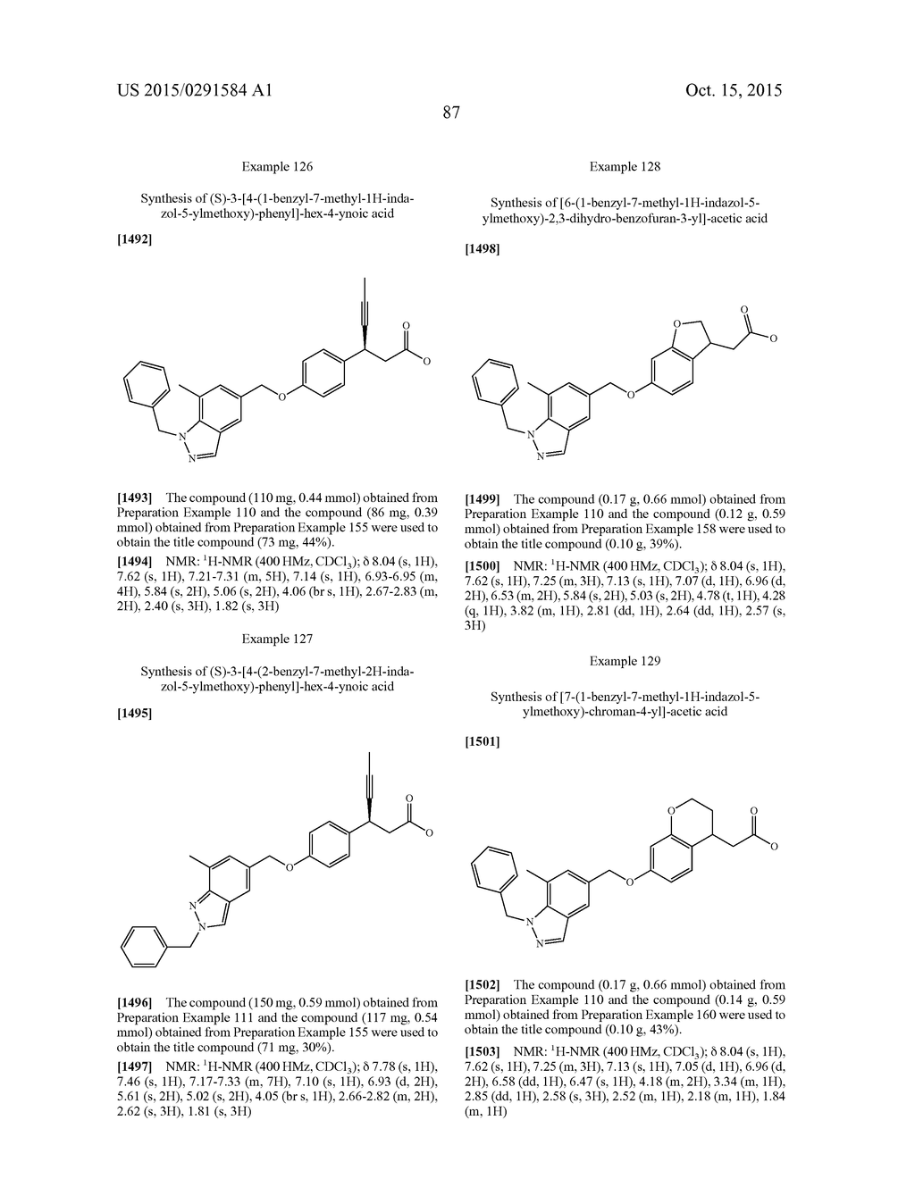 GPR40 RECEPTOR AGONIST, METHODS OF PREPARING THE SAME, AND PHARMACEUTICAL     COMPOSITIONS CONTAINING THE SAME AS AN ACTIVE AGENT - diagram, schematic, and image 88