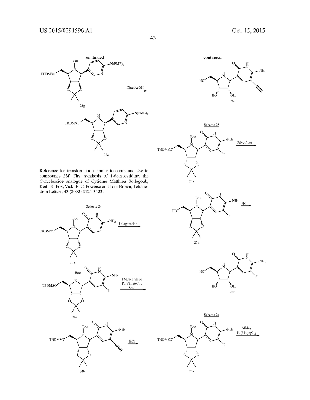 ANTIVIRAL AZASUGAR-CONTAINING NUCLEOSIDES - diagram, schematic, and image 44