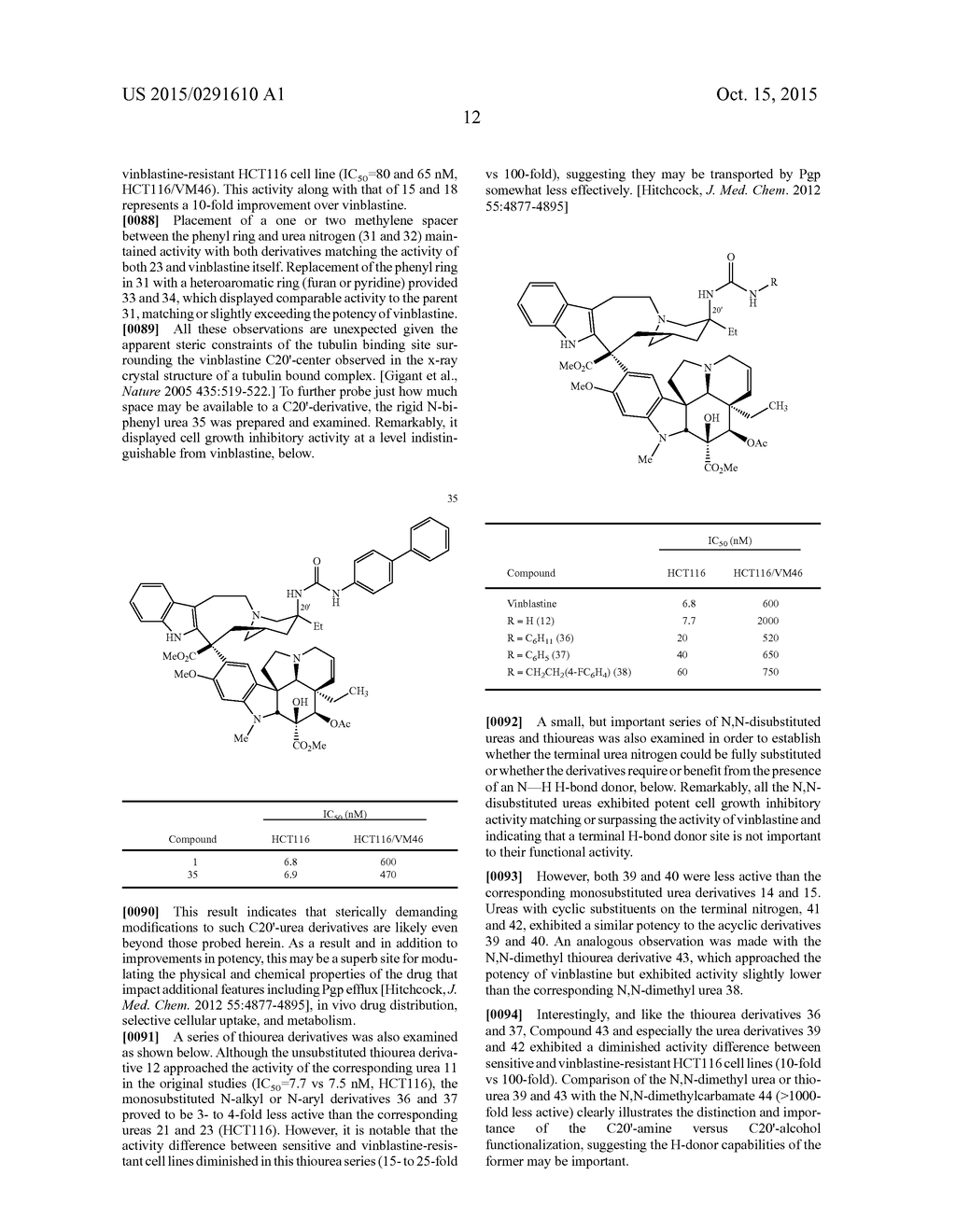 C20' Urea Derivatives of Vinca Alkaloids - diagram, schematic, and image 13