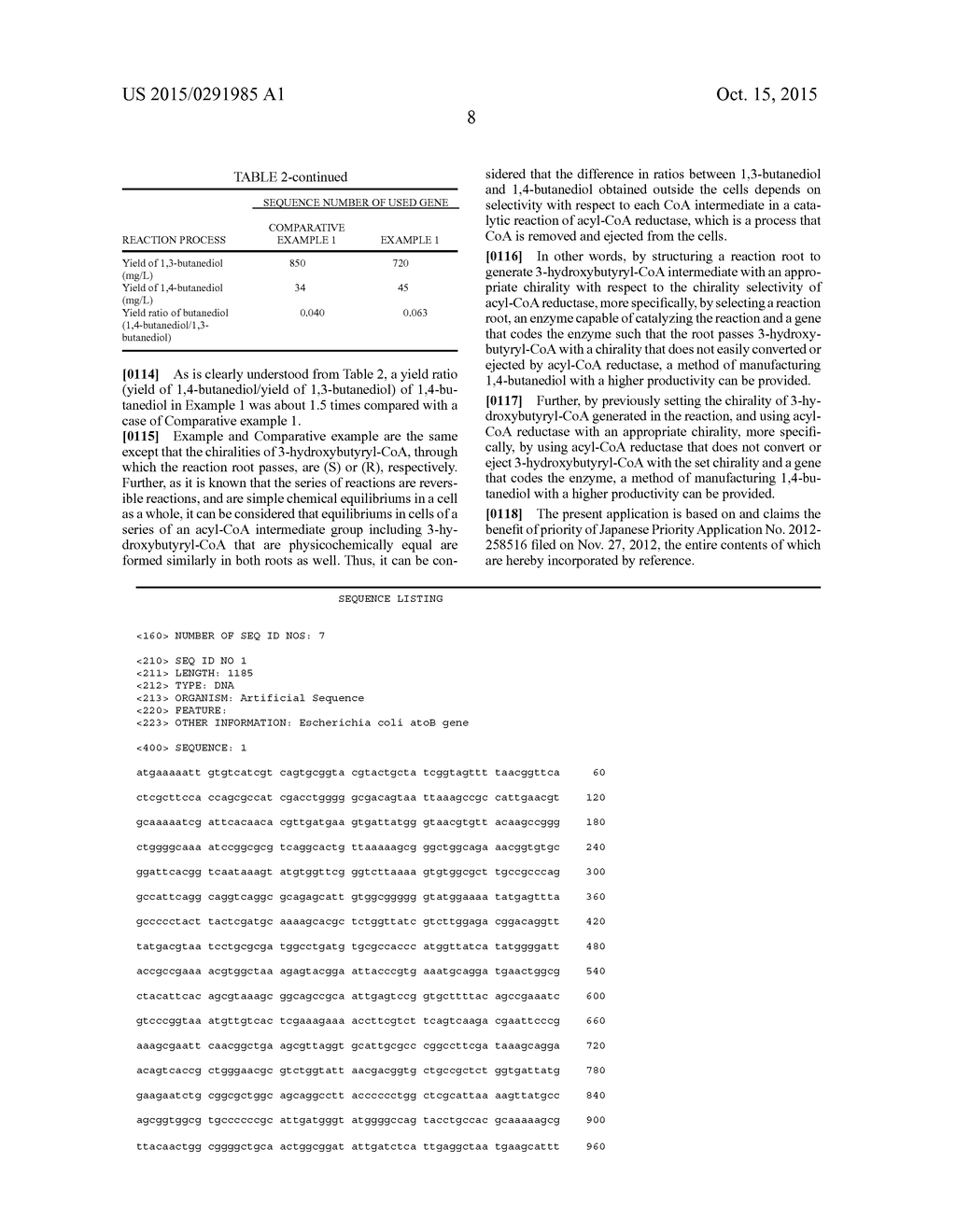 METHOD OF MANUFACTURING 1,4-BUTANEDIOL AND MICROBE - diagram, schematic, and image 10