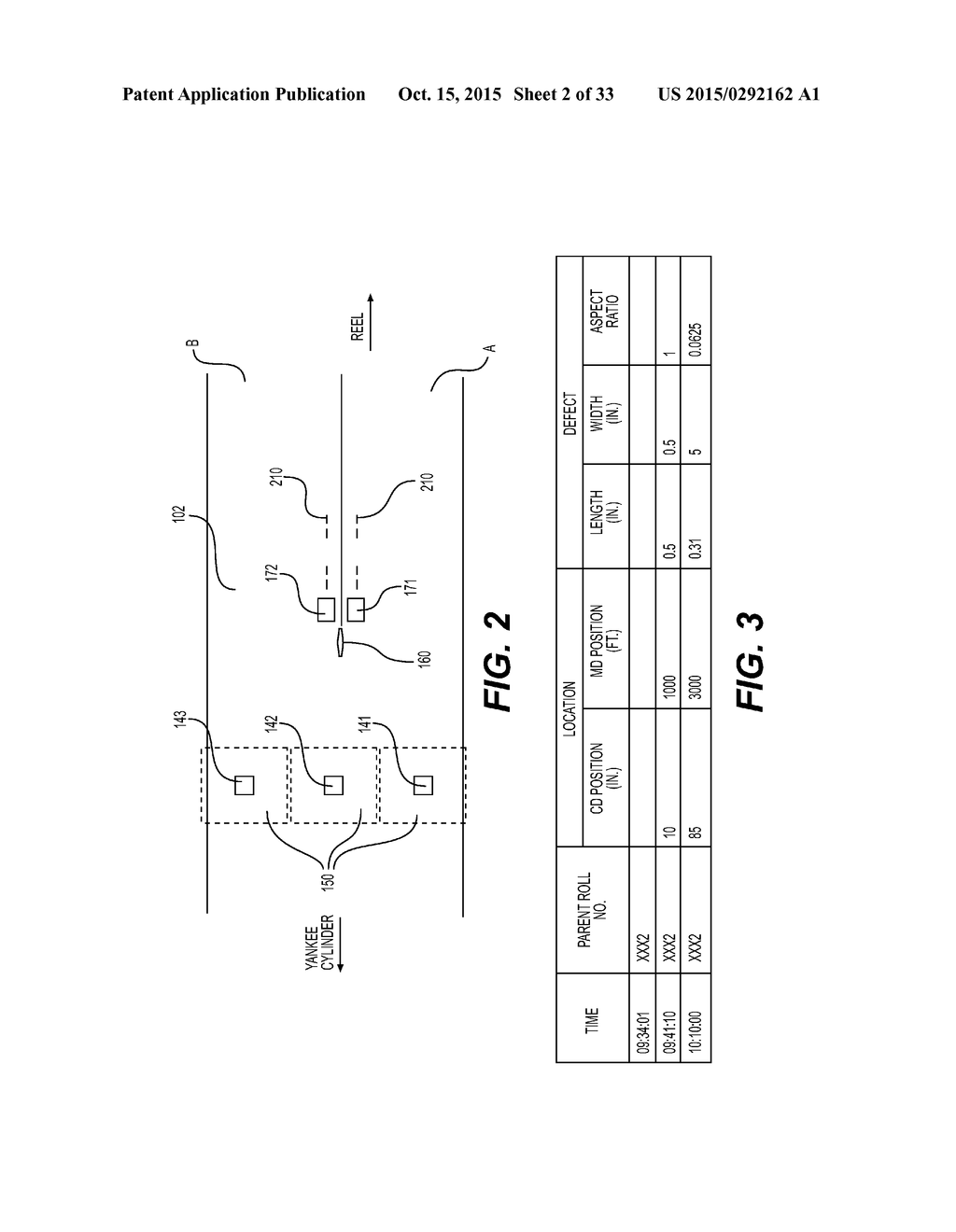 METHODS AND APPARATUSES FOR CONTROLLING A MANUFACTURING LINE USED TO     CONVERT A PAPER WEB INTO PAPER PRODUCTS BY READING MARKS ON THE PAPER WEB - diagram, schematic, and image 03