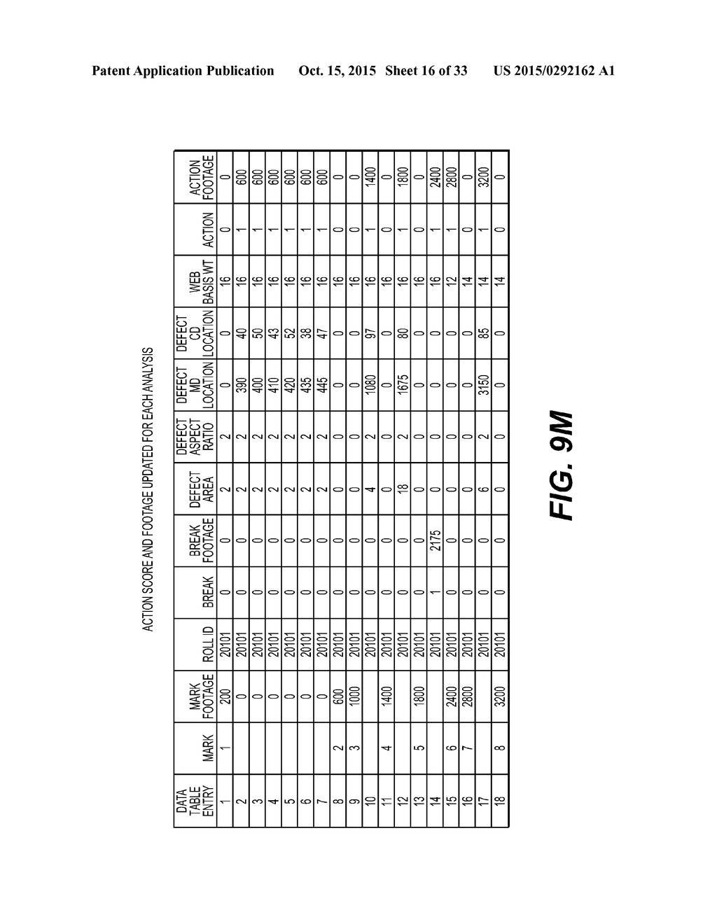 METHODS AND APPARATUSES FOR CONTROLLING A MANUFACTURING LINE USED TO     CONVERT A PAPER WEB INTO PAPER PRODUCTS BY READING MARKS ON THE PAPER WEB - diagram, schematic, and image 17