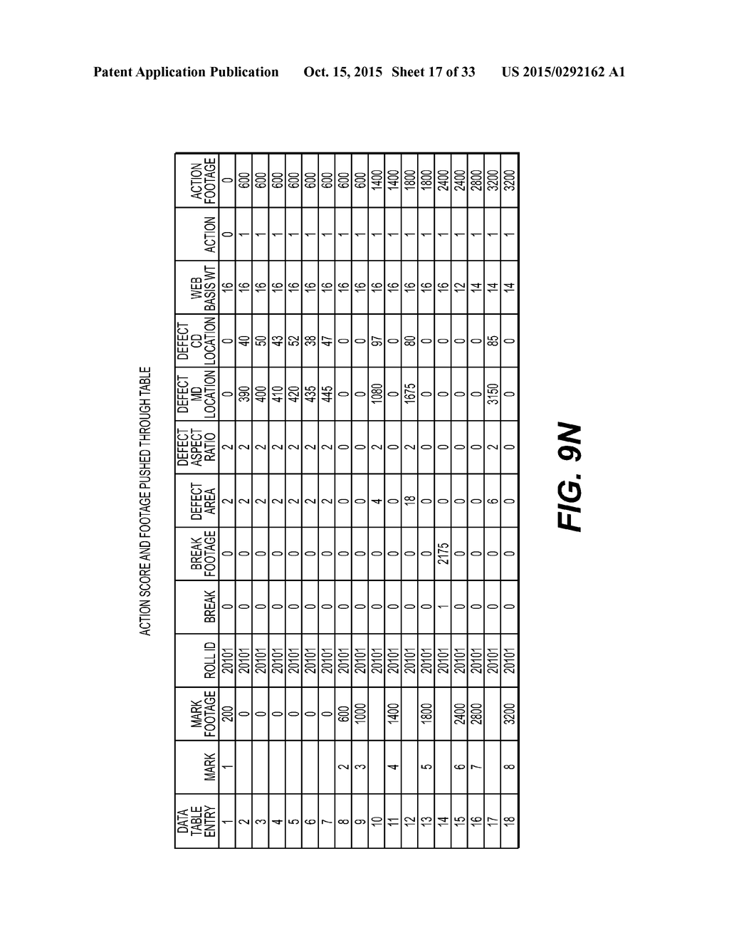 METHODS AND APPARATUSES FOR CONTROLLING A MANUFACTURING LINE USED TO     CONVERT A PAPER WEB INTO PAPER PRODUCTS BY READING MARKS ON THE PAPER WEB - diagram, schematic, and image 18