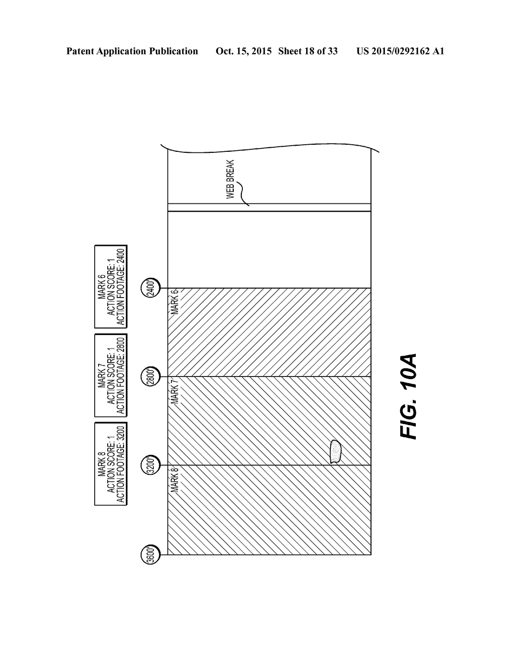 METHODS AND APPARATUSES FOR CONTROLLING A MANUFACTURING LINE USED TO     CONVERT A PAPER WEB INTO PAPER PRODUCTS BY READING MARKS ON THE PAPER WEB - diagram, schematic, and image 19