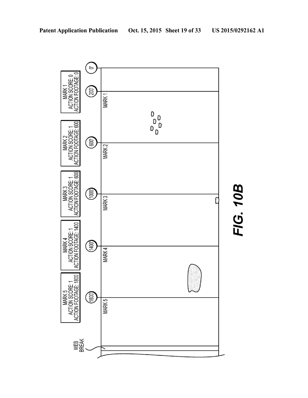 METHODS AND APPARATUSES FOR CONTROLLING A MANUFACTURING LINE USED TO     CONVERT A PAPER WEB INTO PAPER PRODUCTS BY READING MARKS ON THE PAPER WEB - diagram, schematic, and image 20