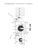 METHODS AND APPARATUSES FOR CONTROLLING A MANUFACTURING LINE USED TO     CONVERT A PAPER WEB INTO PAPER PRODUCTS BY READING MARKS ON THE PAPER WEB diagram and image