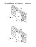 REVERSIBLE RESILIENT WALL PADDING APPARATUS AND METHODS FOR RELEASABLY     ATTACHING SAME TO A WALL diagram and image