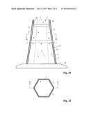 METHOD FOR PRODUCING A TOWER CONSTRUCTION FROM REINFORCED CONCRETE diagram and image