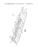 GAS TURBINE ENGINE CONVERGENT/DIVERGENT EXHAUST NOZZLE DIVERGENT SEAL WITH     DOVETAIL INTERFACE diagram and image