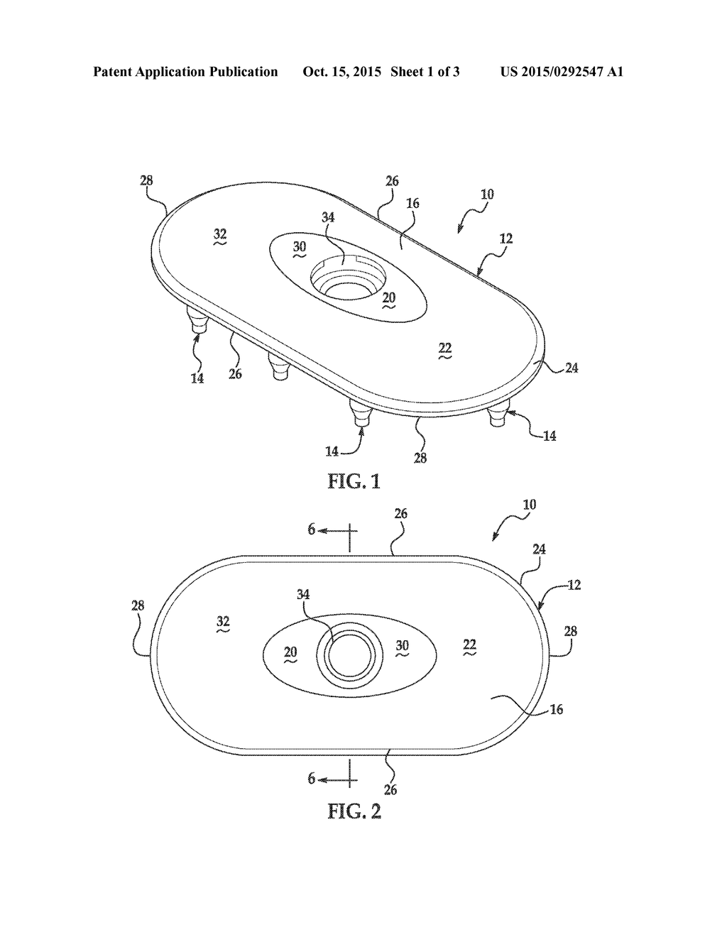 INJECTION-MOLDED ROOFING MEMBRANE PLATE - diagram, schematic, and image 02