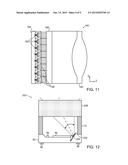 Integrated photonics module for optical projection diagram and image