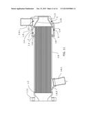 HEAT EXCHANGE DEVICE FOR EXCHANGING HEAT BETWEEN FLUIDS diagram and image