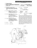 METHOD AND APPARATUS FOR DISTRIBUTING PARTICULATE MATERIAL ALONG A TIRE     FOOTPRINT DURING TIRE TEST diagram and image