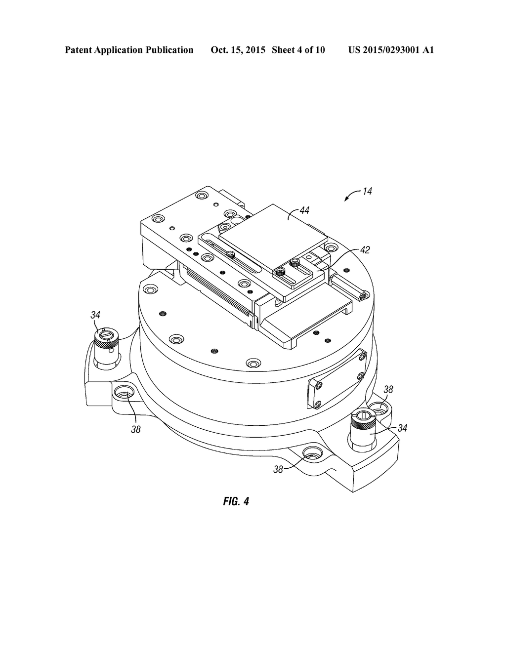 UNIVERSAL MECHANICAL TESTER FOR MEASURING FRICTION AND WEAR     CHARACTERISTICS OF MATERIALS - diagram, schematic, and image 05